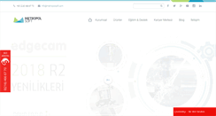 Desktop Screenshot of metropolsoft.com